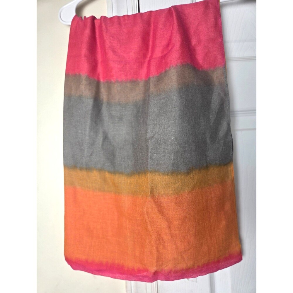 Women’s Color Block Scarf Soft Lightweight Wrap Shawl Fashion Accessory